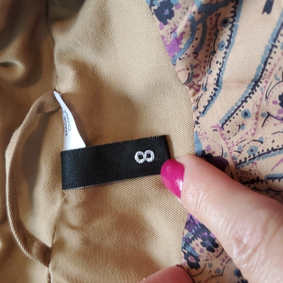 H&M trench coat, beige, size 8 - Picture 3 of 8